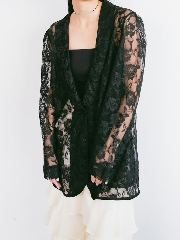 Black Rose Lace Jacket
