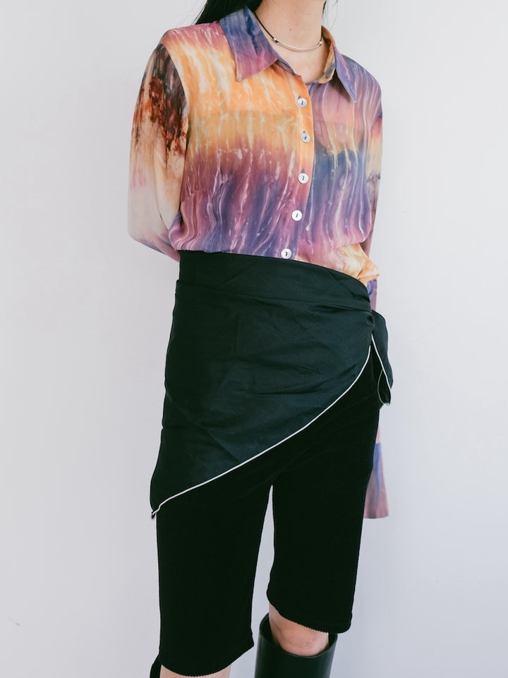 80s Gradation Sheer Shirt