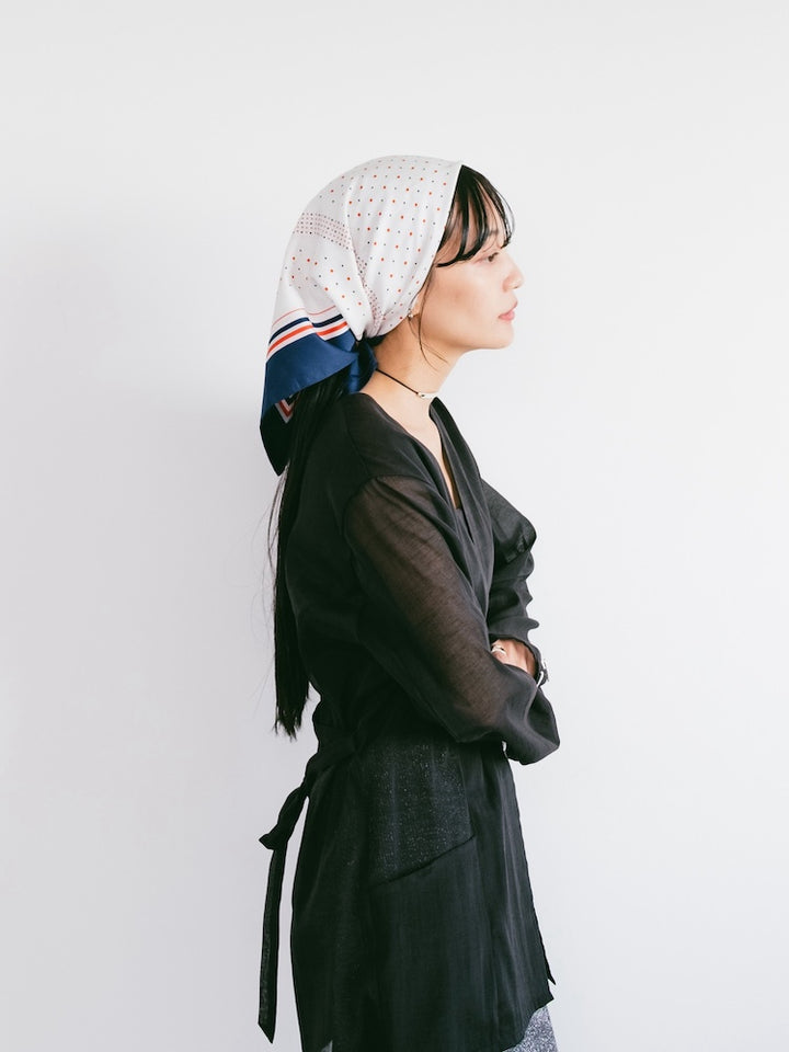 Vintage Scarf / Dot