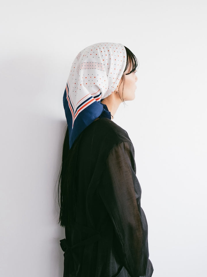 Vintage Scarf / Dot