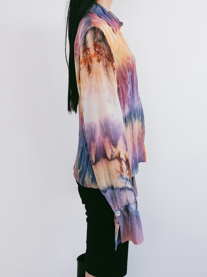80s Gradation Sheer Shirt