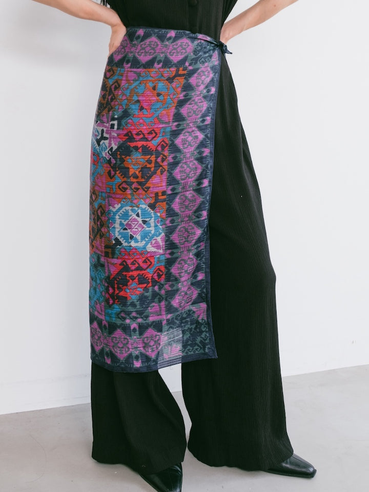 Vintage Scarf / Purple