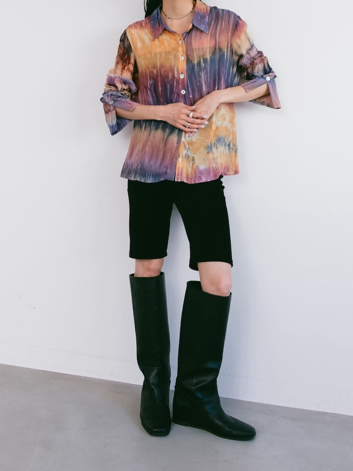 80s Gradation Sheer Shirt