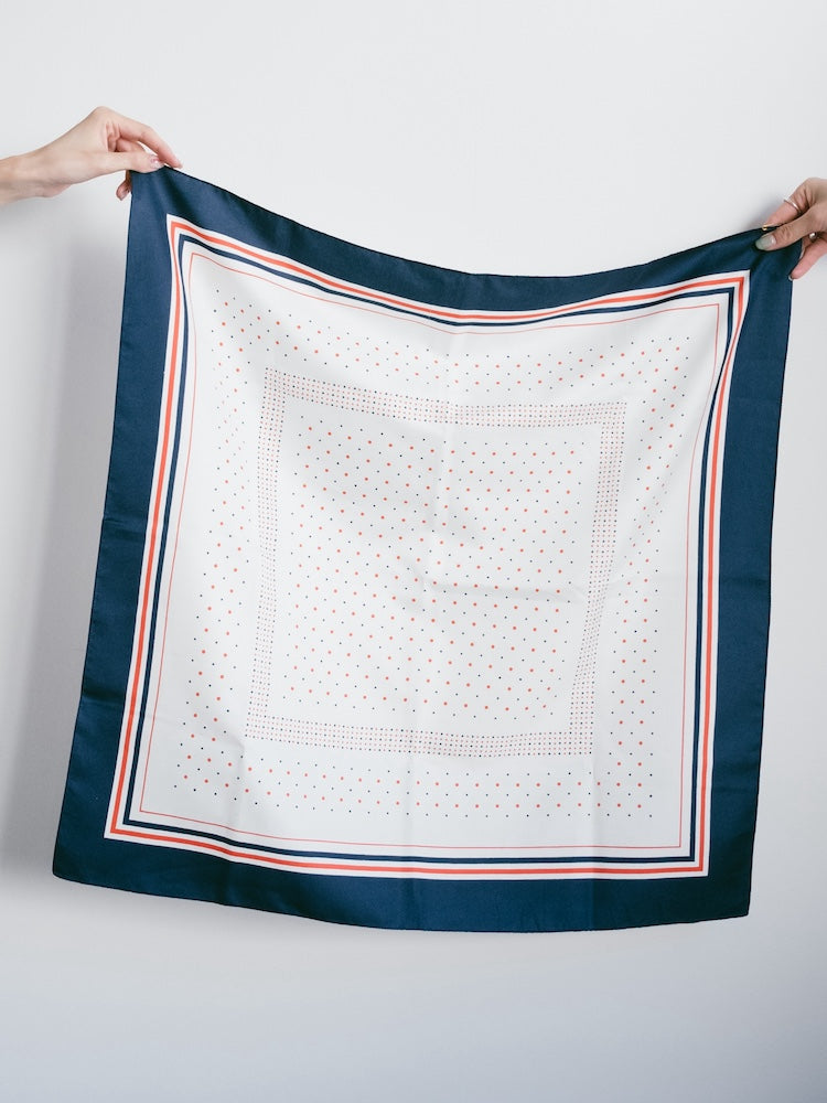 Vintage Scarf / Dot