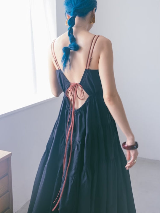 Bicolor Camisole Dress｜バイカラーキャミソールドレス – MARTE