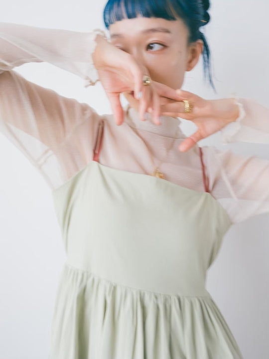 Bicolor Camisole Dress｜バイカラーキャミソールドレス – MARTE