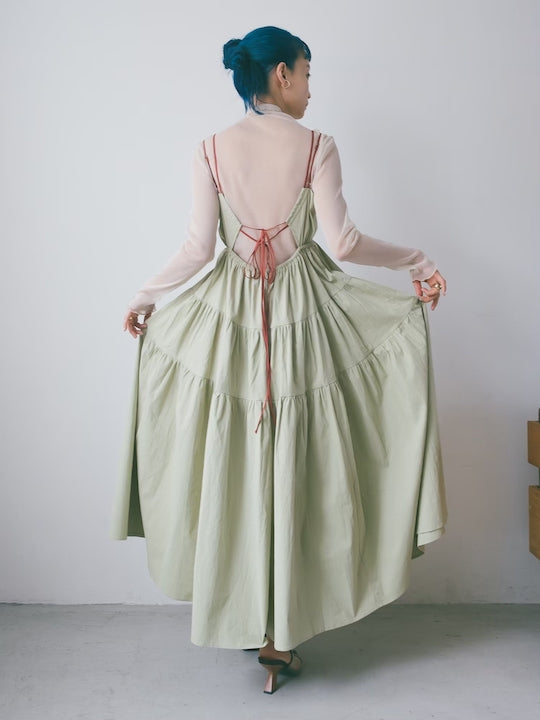Bicolor Camisole Dress｜バイカラーキャミソールドレス – MARTE