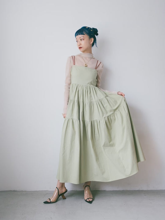 Bicolor Camisole Dress｜バイカラーキャミソールドレス – MARTE