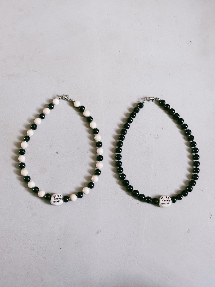 SYKIA×Na to ha Stone Choker