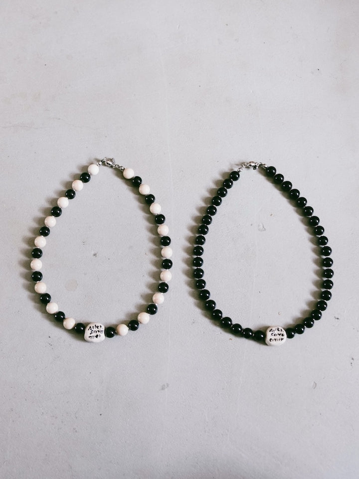 SYKIA×Na to ha Stone Choker