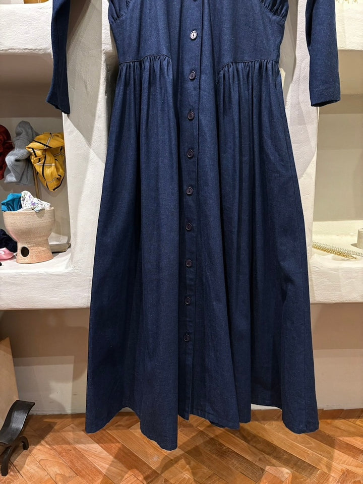 Waist Design Denim Dress