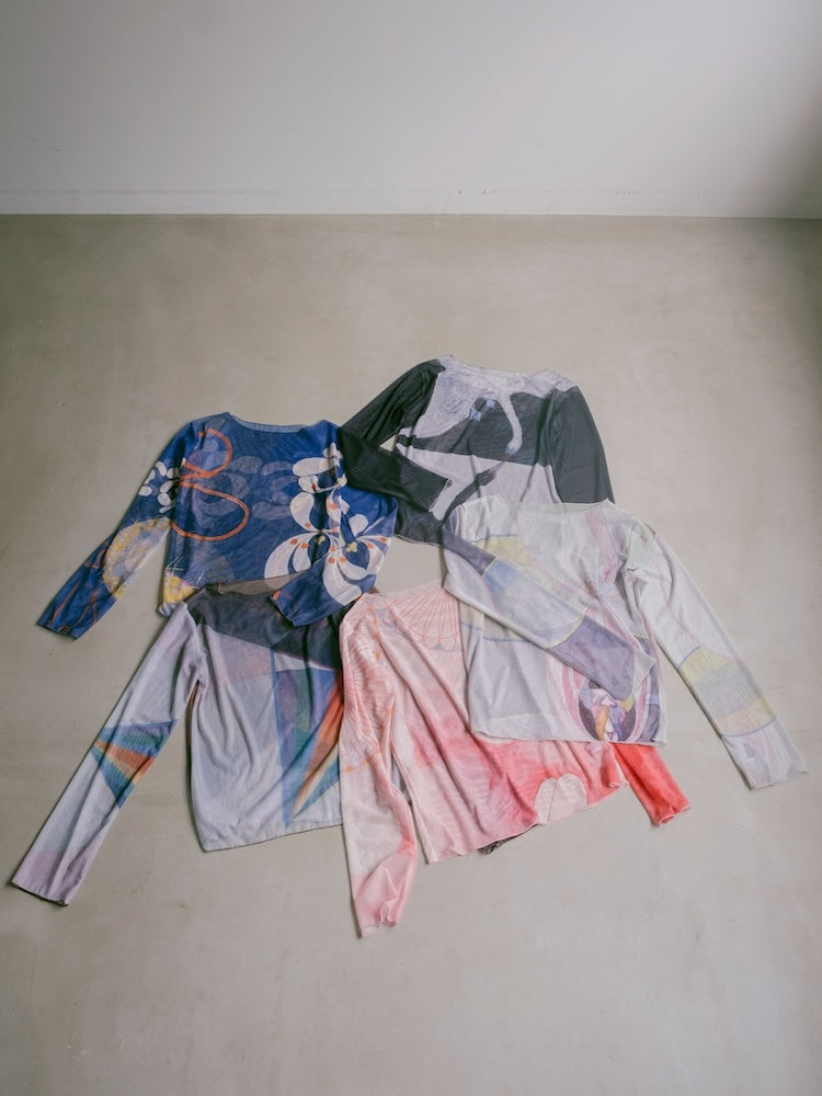 【7月中旬頃 発売開始】Sheer Top "Hilma af Klint"