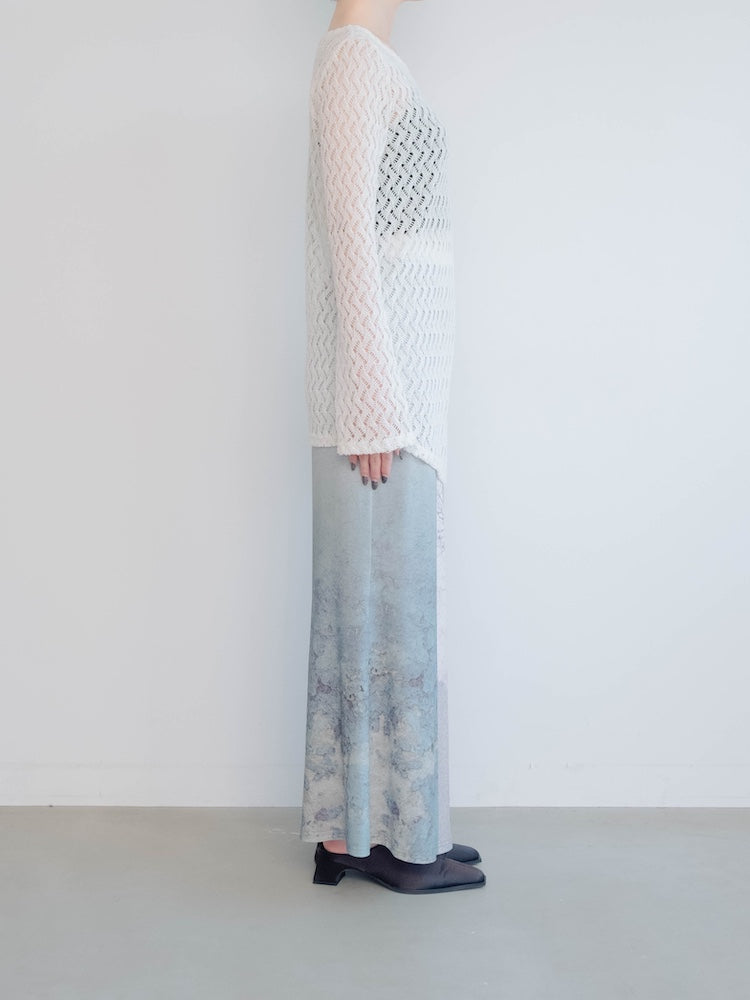 モデル身長：162cm / カラー：02 Window / 着用サイズ：Sサイズ
