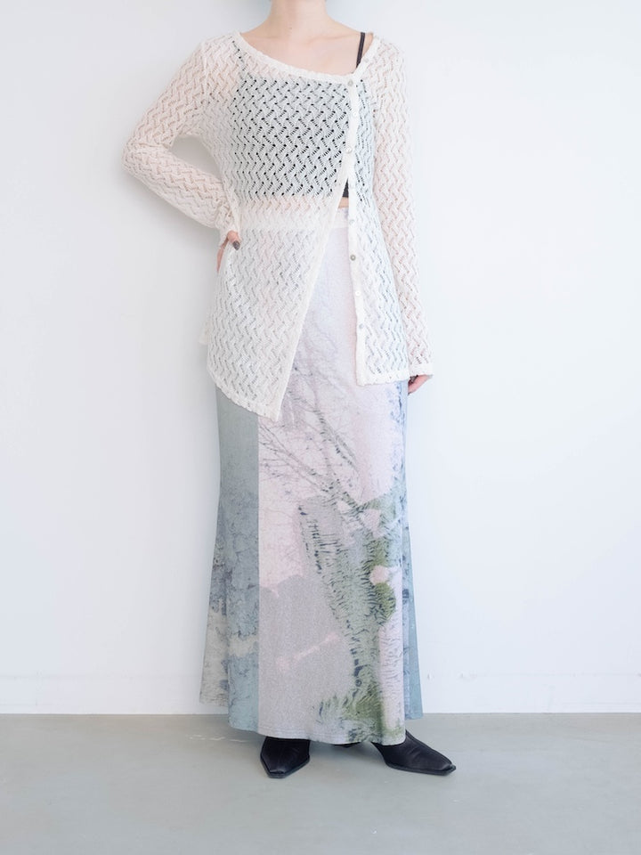 モデル身長：162cm / カラー：Ivory