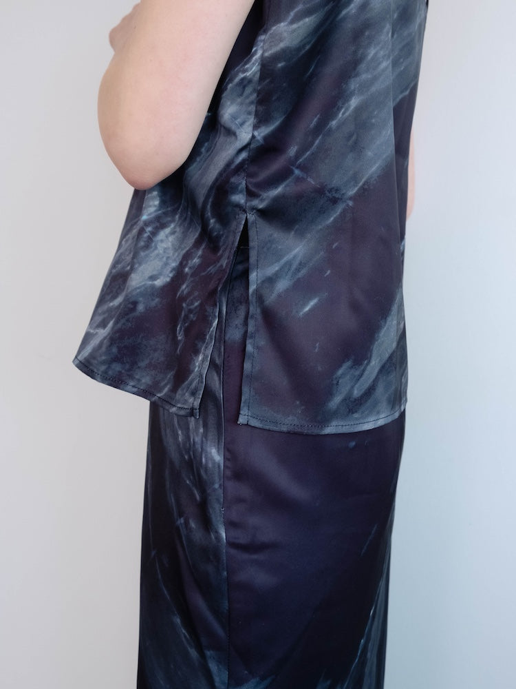 モデル身長：162cm / カラー：DarkNavy