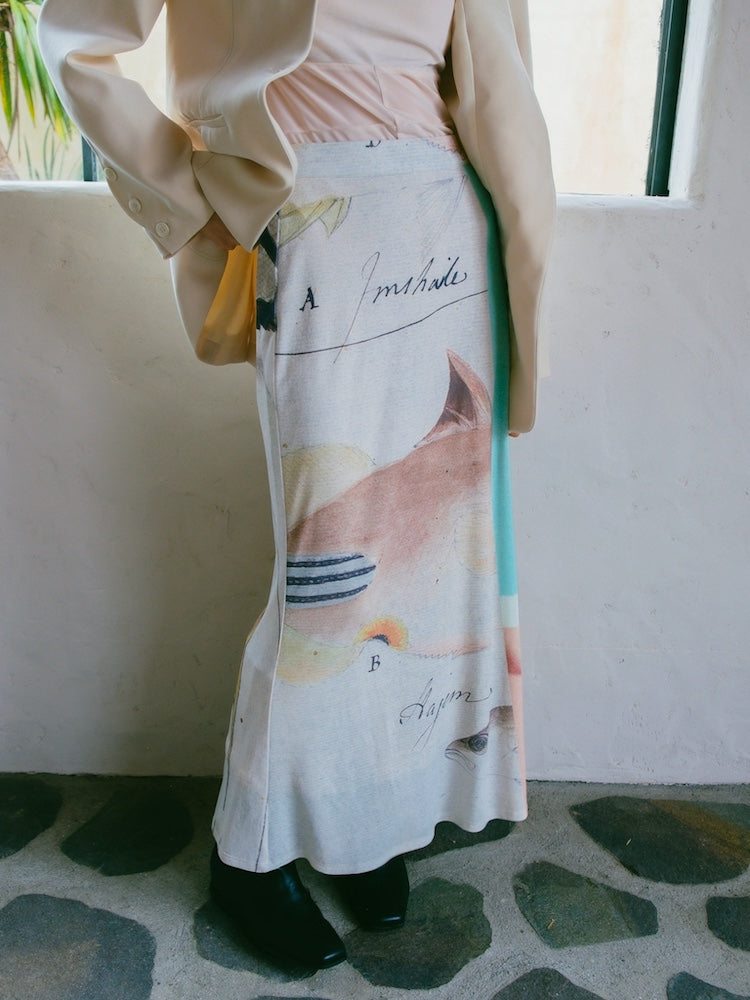 Art Print Skirt – MARTE