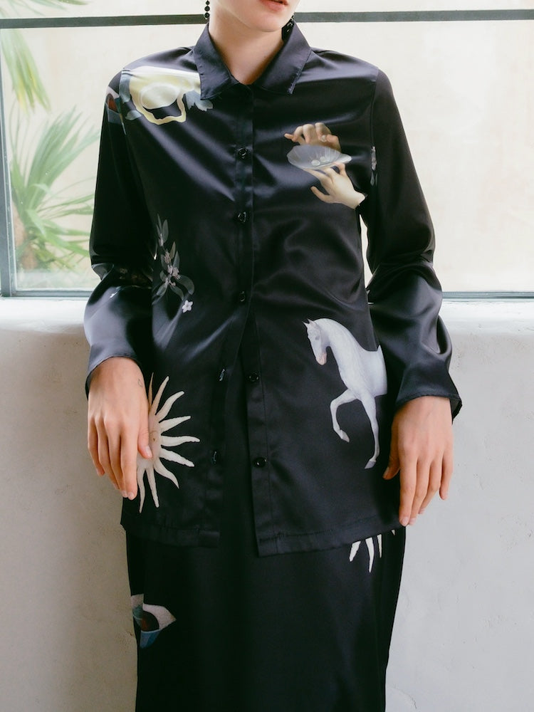モデル身長：172cm / カラー：Night