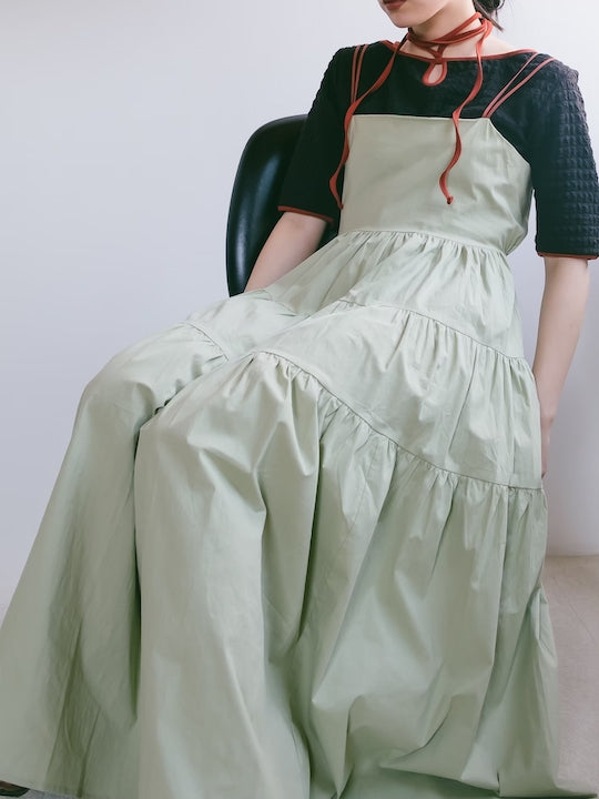 Bicolor Camisole Dress｜バイカラーキャミソールドレス – MARTE