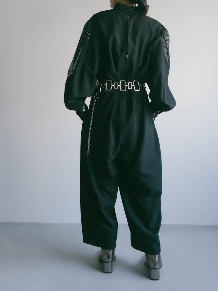 80s Polyester Lame Print All-in-one – MARTE