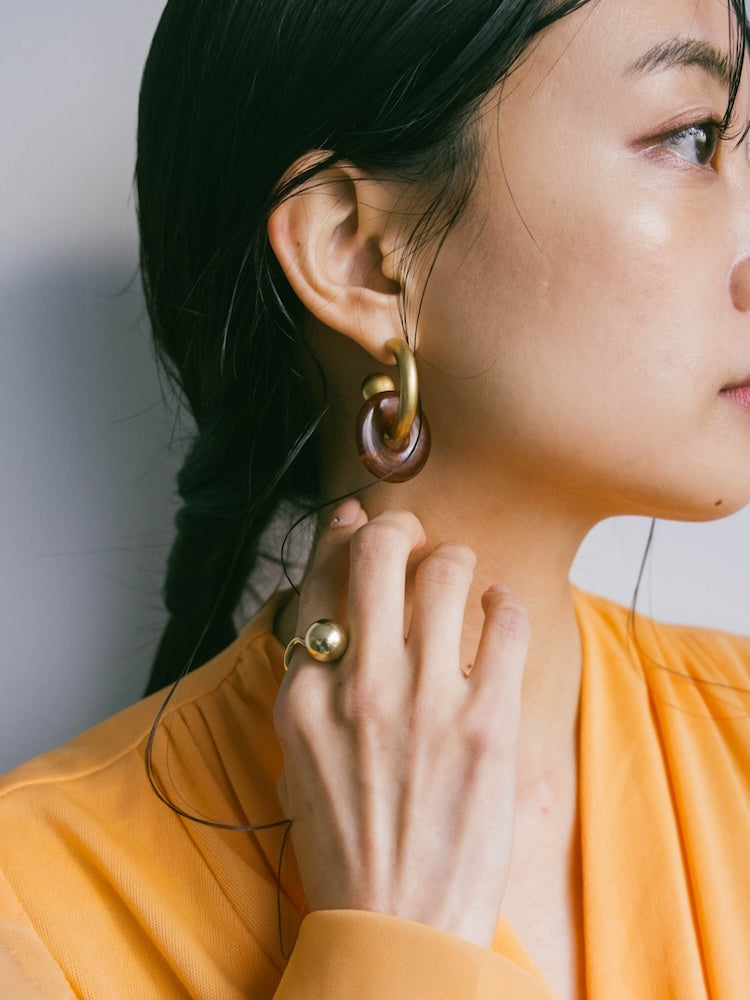 Tortoiseshell Gold Pierce