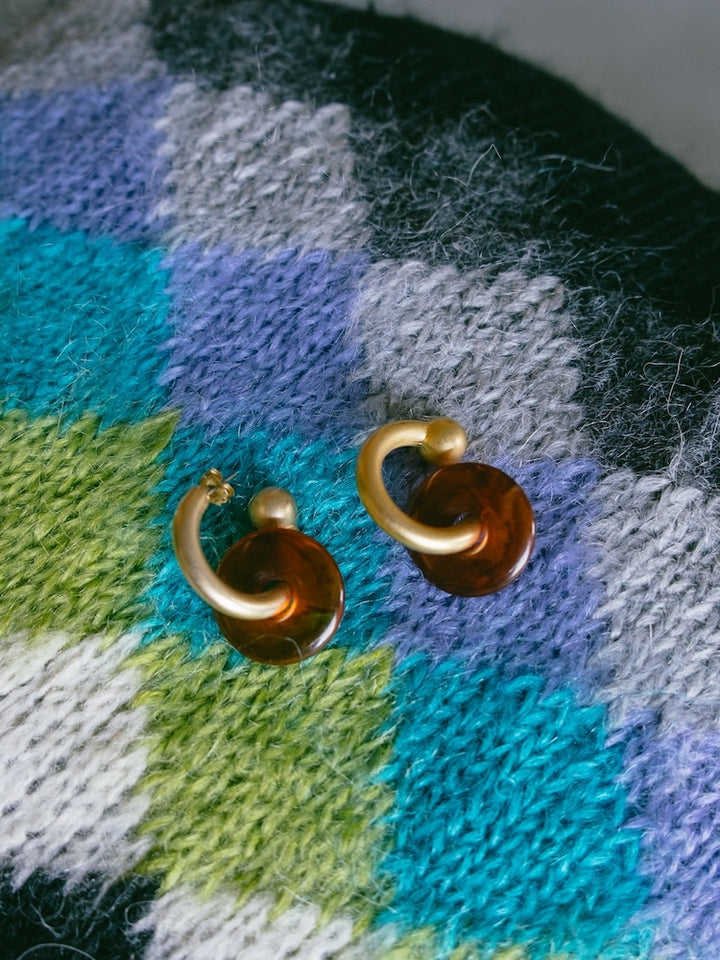 Tortoiseshell Gold Pierce