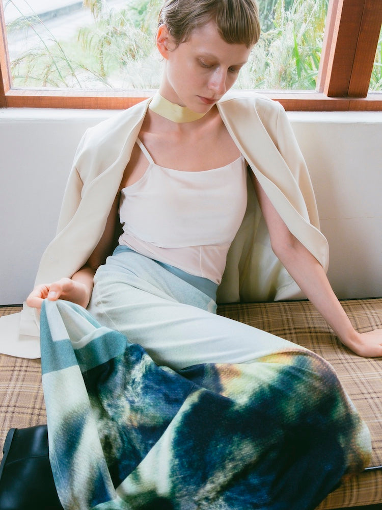 モデル身長：172cm / カラー：03 Wildflower / 着用サイズ：Mサイズ