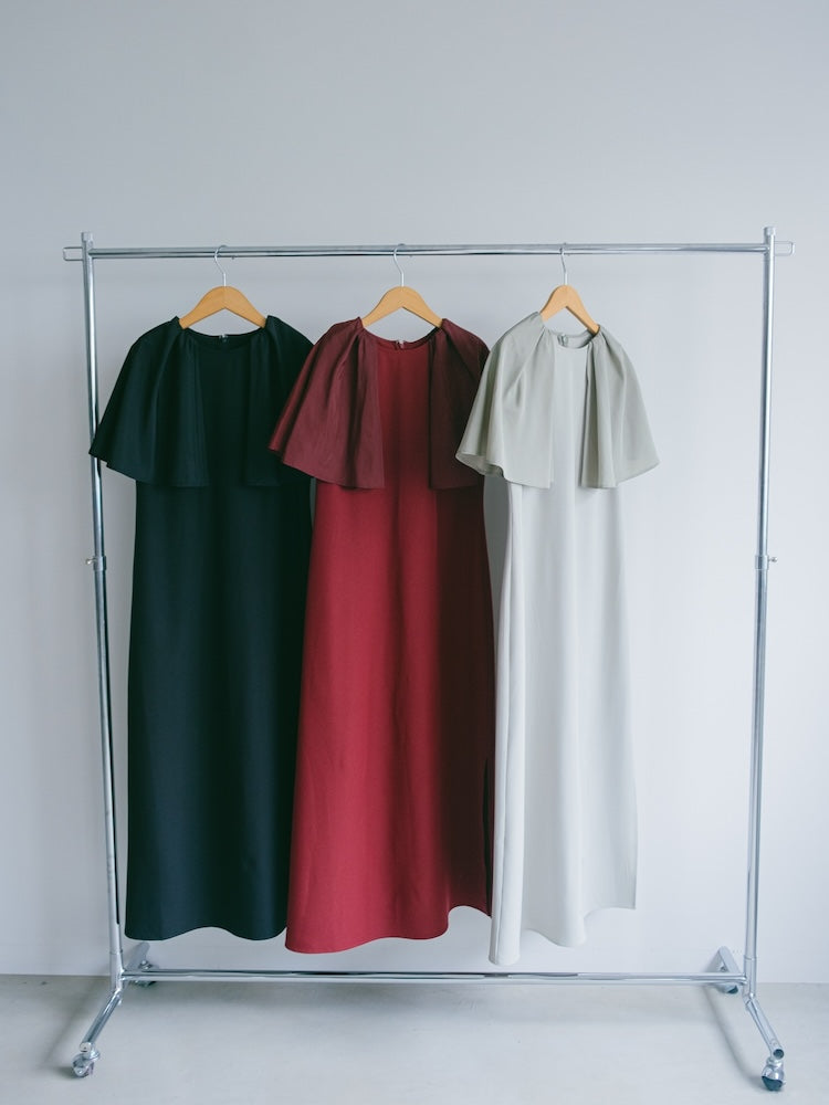 【WEB限定】Cape Dress