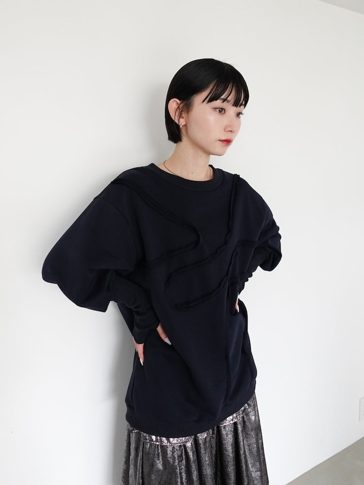 モデル身長：162cm / カラー：Navy