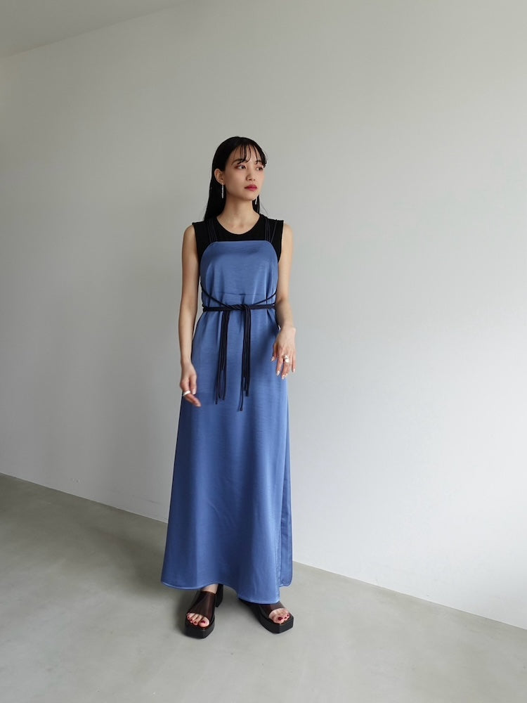 Back Cross Spaghetti Dress｜バッククロスドレス – MARTE