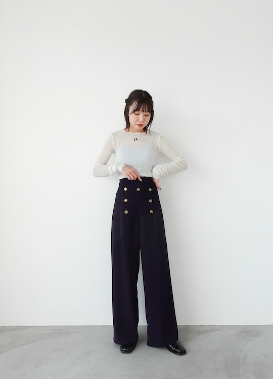 モデル身長：154cm / カラー：Navy