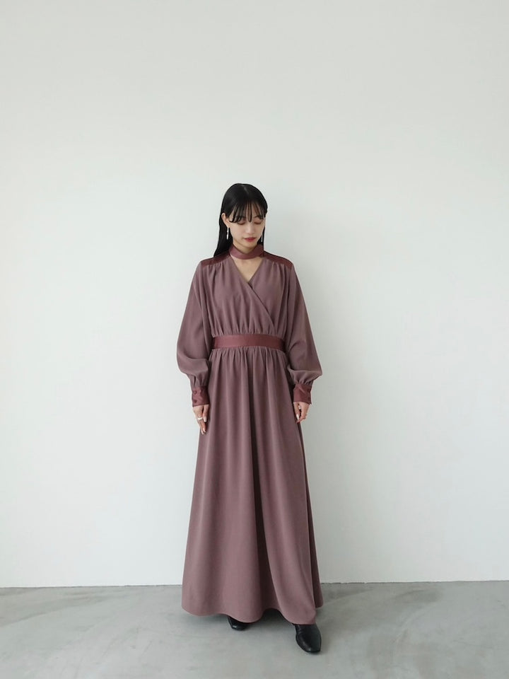 モデル身長：158cm / カラー：PinkBrown