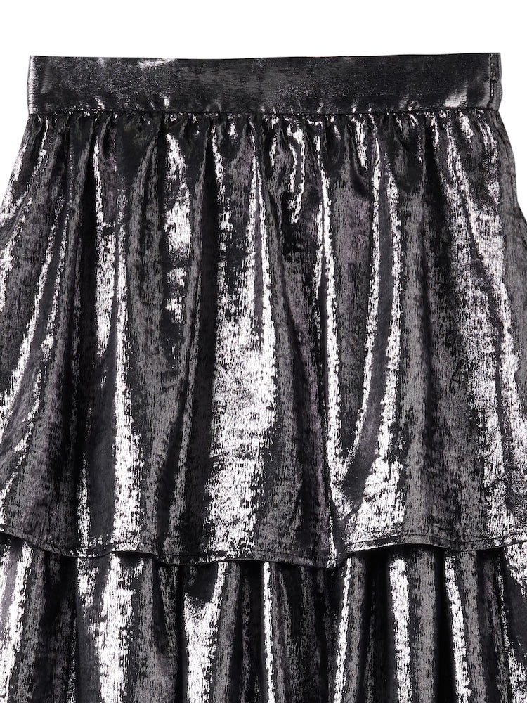 スカート hth glitter tiered skirt glitter tiered skirt – YZ