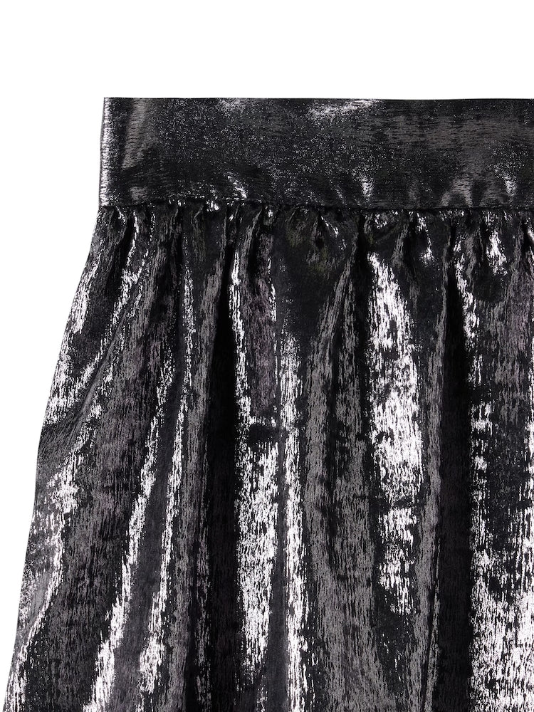 Metallic Tiered Skirt – MARTE