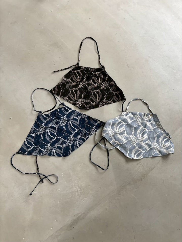 【EXB】Flower Jacquard Bustier