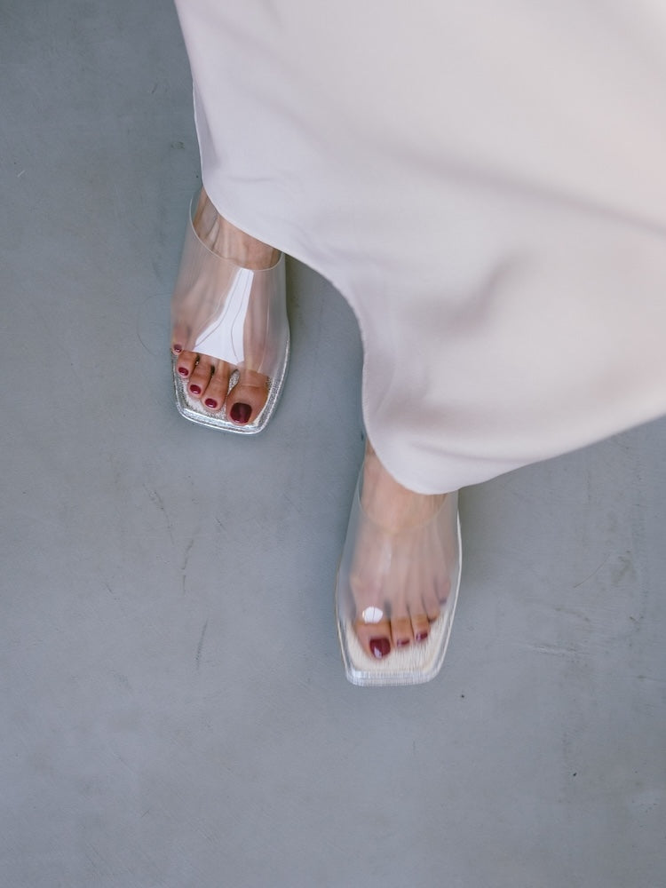 【WEB限定】Clear Sandals