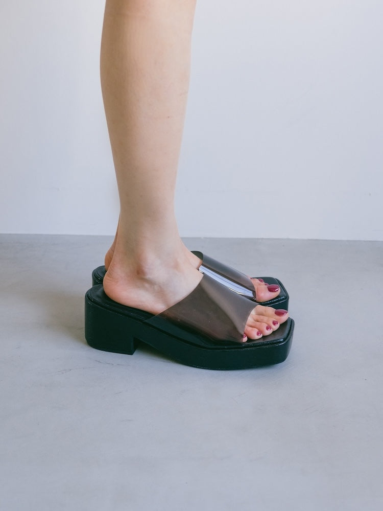 【WEB限定】Clear Sandals