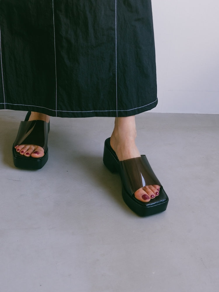 【WEB限定】Clear Sandals