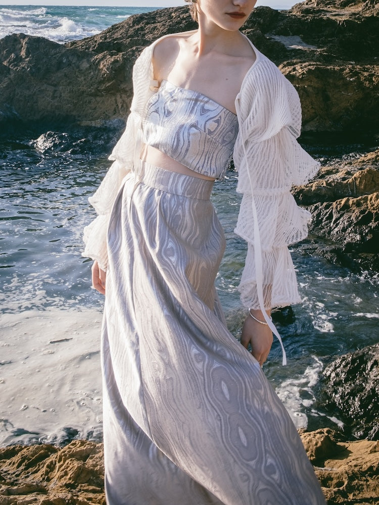 Marble Jacquard Skirt｜マーブルジャガードスカート – MARTE 