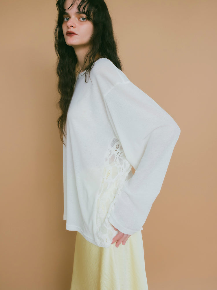 モデル身長：173cm / カラー：Ivory