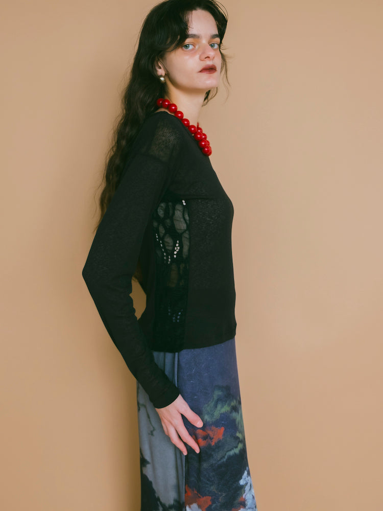 モデル身長：173cm / カラー：Black