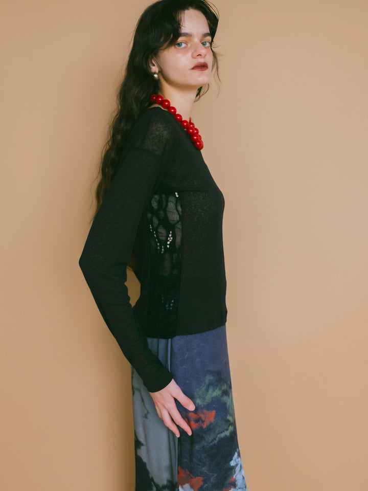 モデル身長：173cm / カラー：Black