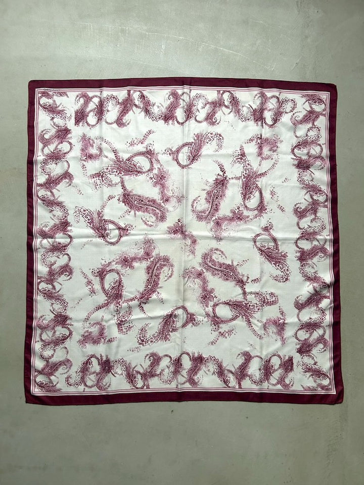 Vintage Scarf / Blurred Lines