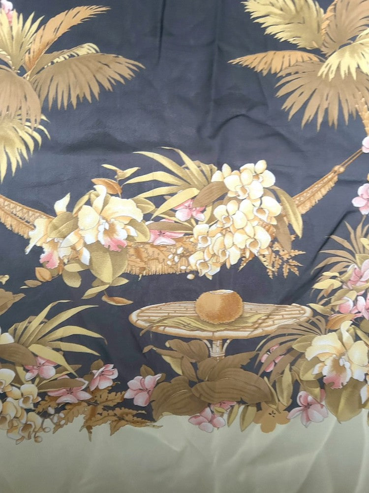 Vintage Scarf / Japonism Art