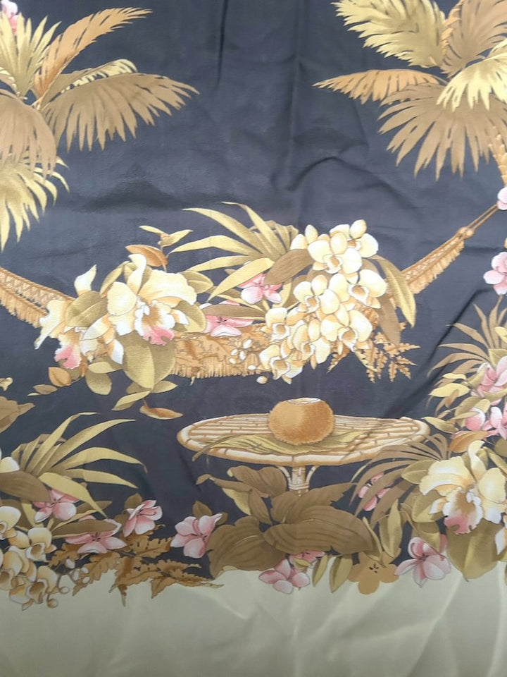 Vintage Scarf / Japonism Art
