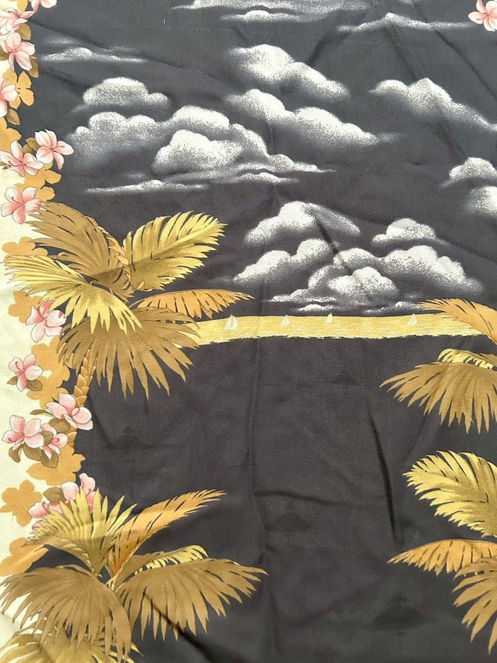 Vintage Scarf / Japonism Art