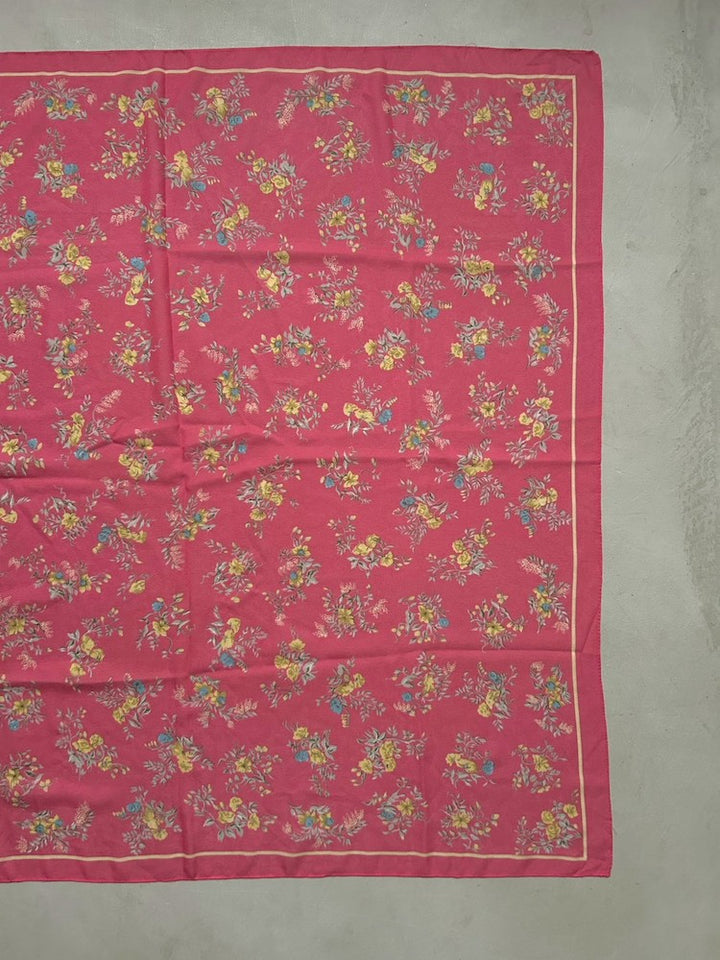 Vintage Scarf / Small Flowers