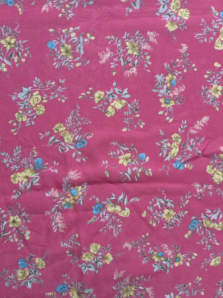 Vintage Scarf / Small Flowers