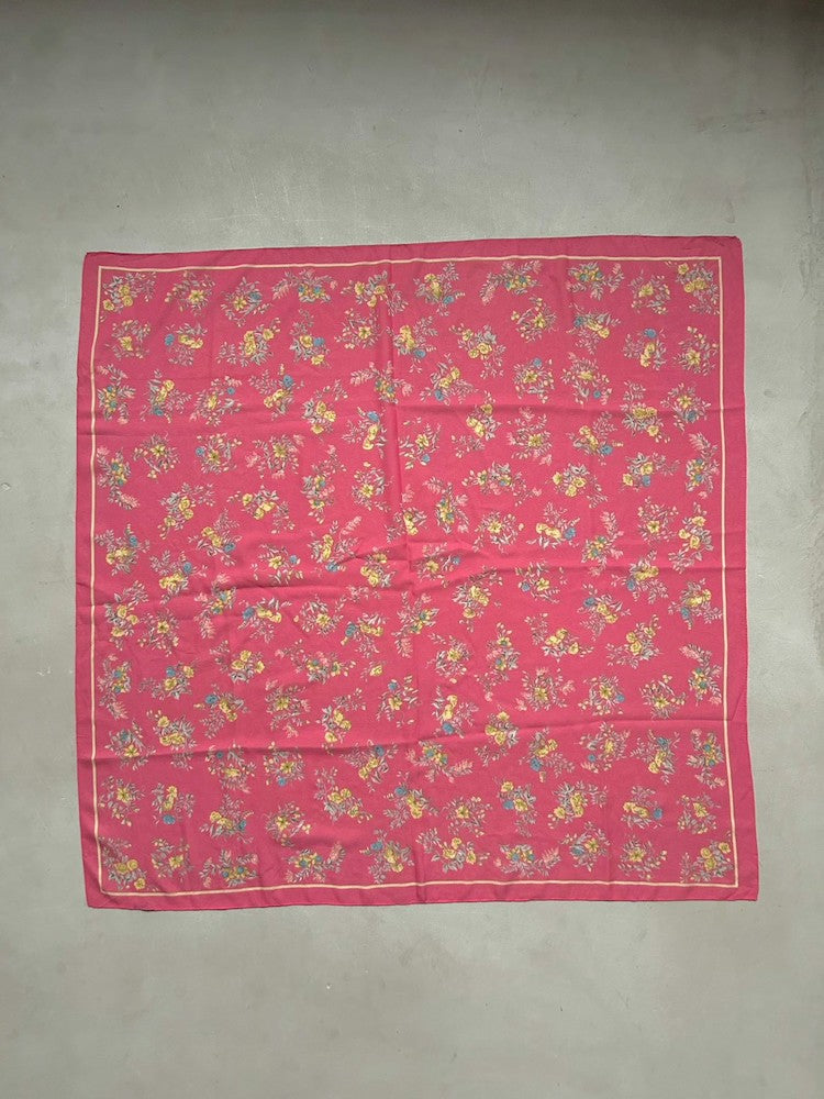 Vintage Scarf / Small Flowers