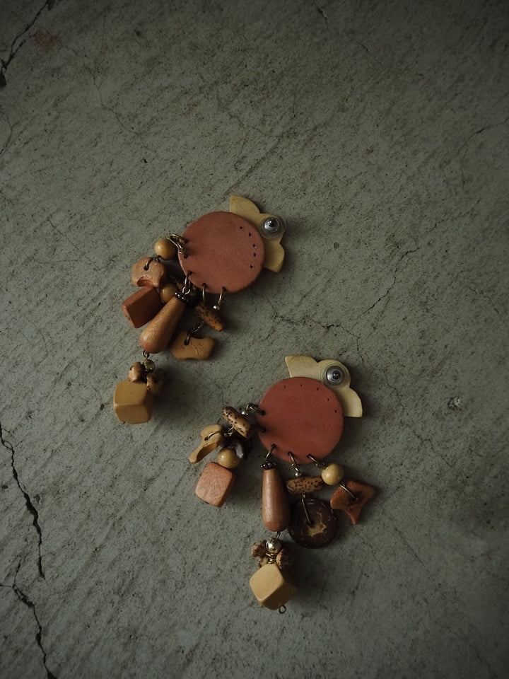 Wood Dangling Pierce