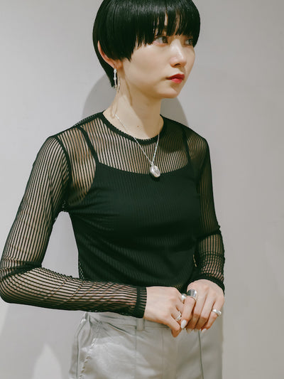 モデル身長：162cm / カラー：Black